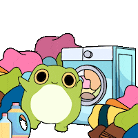 Laundry Day Dance Sticker by Ordinary Frends