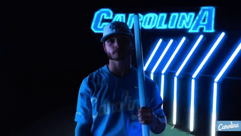 North Carolina Baseball GIF by UNC Tar Heels