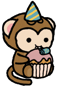 Happy Birthday Party Sticker