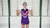 Thumb Thumbs Down GIF by Fremantle Dockers
