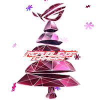 Merry Christmas Snowflake Sticker by Republic of Gamers