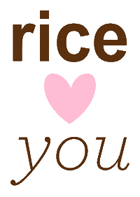 Ricelovesyou Sticker by Riceturkiye