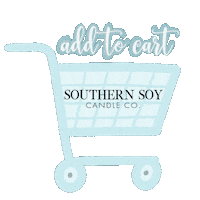 Shopping Add To Cart Sticker by Southern Soy Candle Co