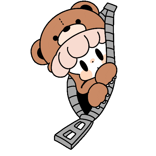 Bear 見つめる Sticker
