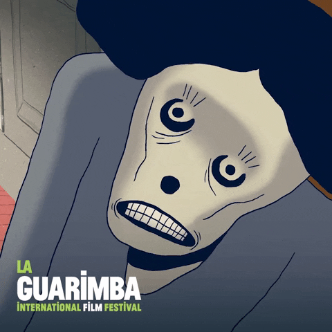 Scared Uh Oh Gif By La Guarimba Film Festival Find Share On Giphy