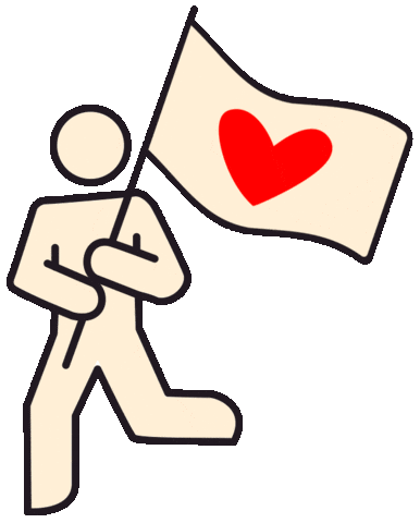 therealnessworld love heart sticker first nations Sticker