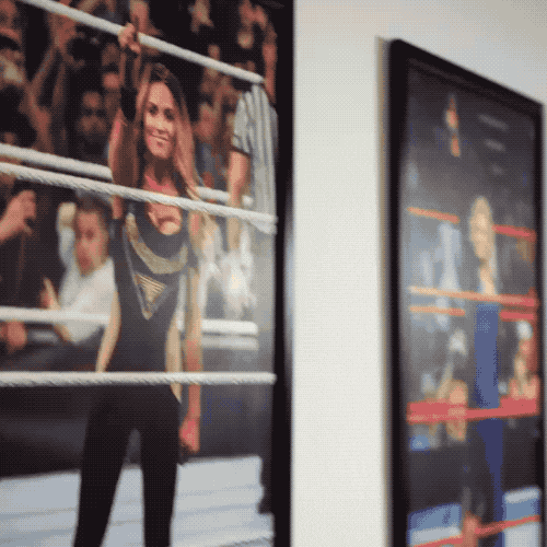 Walking Dish GIF by Trish Stratus