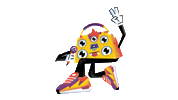 Dance Hiphop Sticker by Bacardi2020