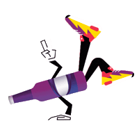 Dance Hiphop Sticker by Bacardi2020