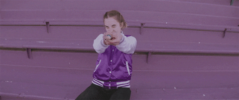 hardlyart giphyupload surprise pop hardly art GIF