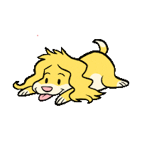 Dog Puppy Sticker by Tripleta Studio