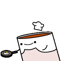 Coffee Cooking Sticker