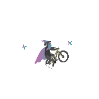 MOWISPACE mountain bike mowi mowi bike mountain wizard Sticker