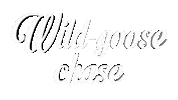 Wild Goose Chase Statement Sticker by OpticalArtInc.