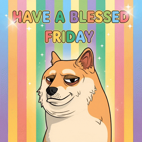 Shiba Inu Rainbow GIF by Doge Pound