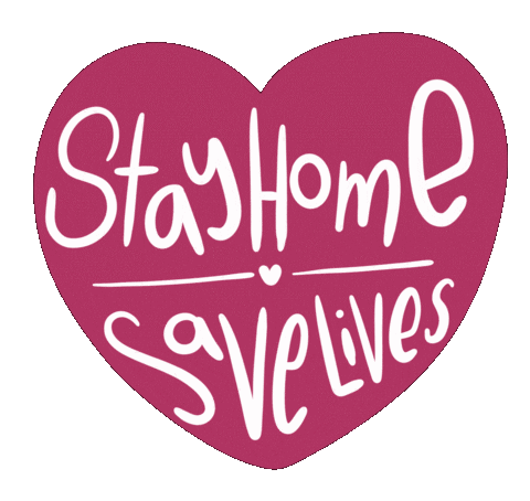 Life Stay Home Sticker by Demic