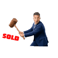 Auction Sticker by RealEstateAuction.com