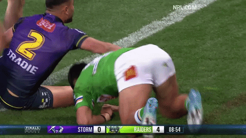 Celeb Nrl GIF by Canberra Raiders