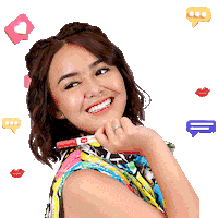 Makeup Sticker by Madame Gie