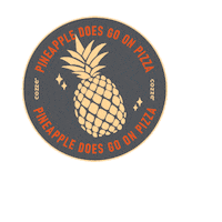 CozzePizzaOvens pizza pineapple cozze pineapplepizza Sticker