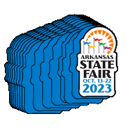 Sticker by Arkansas State Fair