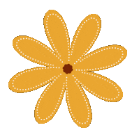 Summer Flower Sticker