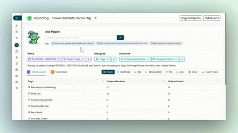 Charity Reporting GIF by Plinth AI Grant Writing