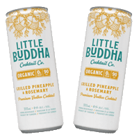 Little Buddha Cheers Sticker by Little Buddha Cocktail Co.