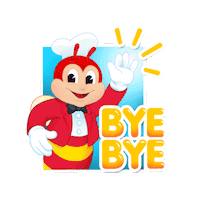 Bye Bye Hello Sticker by Jollibee