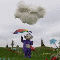 Raining Bad Day GIF by Teletubbies