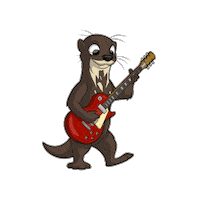 Otter Rec Sticker by Santa Ana Parks