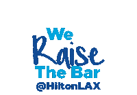 Los Angeles Bar Sticker by Hilton Los Angeles Airport