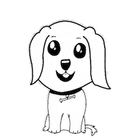 Dog Puppy Sticker by Digital Pratik