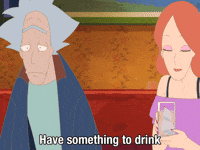 Rick And Morty Drinking GIF by Adult Swim