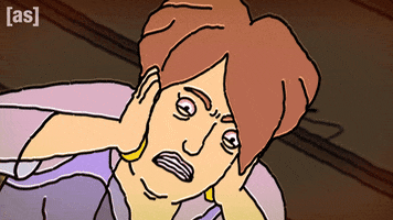 Scared Oh No GIF by Adult Swim