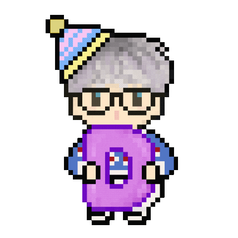 Happy Birthday Party Sticker