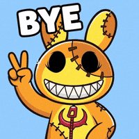 RugDollz bye goodbye peaceout seeyoulater GIF