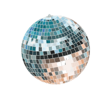 Austin Texas Disco Ball Sticker