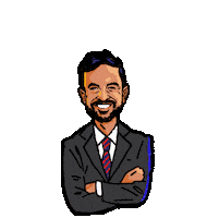 New York Thumbs Up Sticker by Dan Blaushild