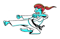 angry martial arts Sticker by Olympic Channel