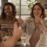 Excited Sasheer Zamata GIF by ABC Network
