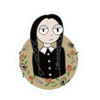 KatsCantDraw no nope ugh wednesday Sticker