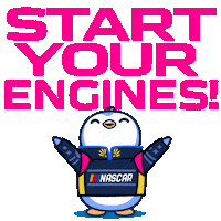 Lets Go Sticker by Pudgy Penguins