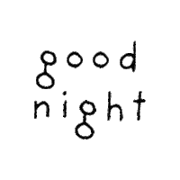 Tired Good Night Sticker by sleep.ink