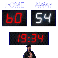 54 Away Sticker