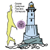 Lighthouse Sakhalin Sticker
