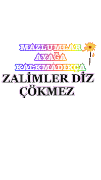 Mazlum Sticker