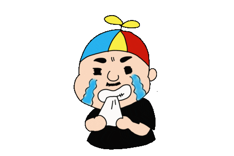 Sad Face Sticker