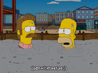 frustrated homer simpson GIF