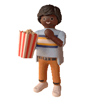 Motion Picture Popcorn Sticker by PLAYMOBIL